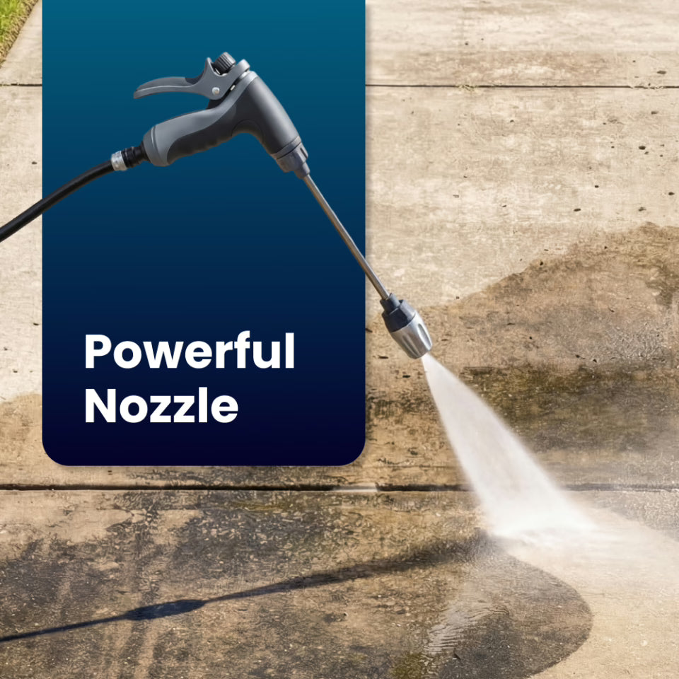 Turn Any Hose Into a Powerful Cleaning Stream