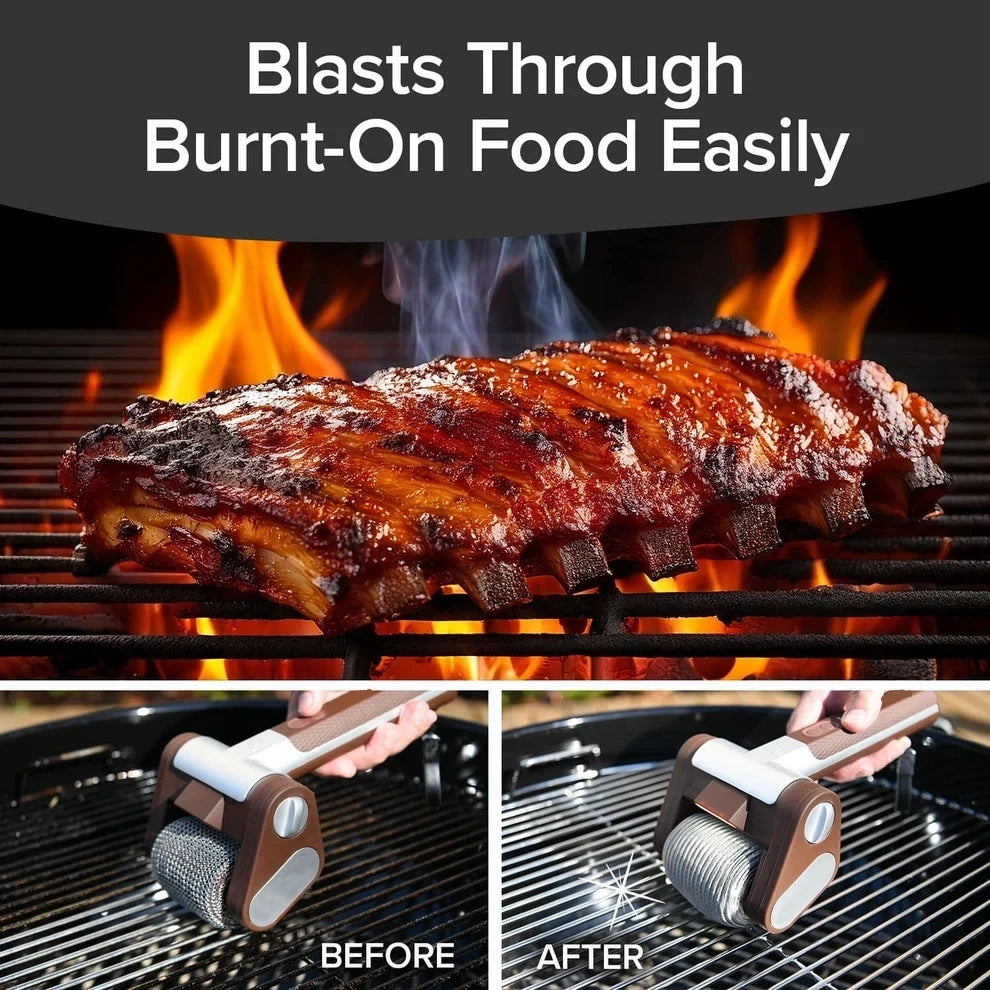 OCUVELA™ SpinRoll Grill Brush