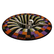 3D Vortex Halloween Rug